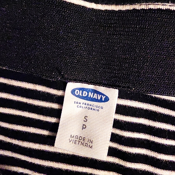 ** 2/$20 ** Old Navy Stripe Knit Pull On Midi/Pencil Skirt - Picture 5 of 8